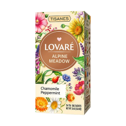 Lovare Alpine Meadow bylinkový porc. čaj 24*1,5g