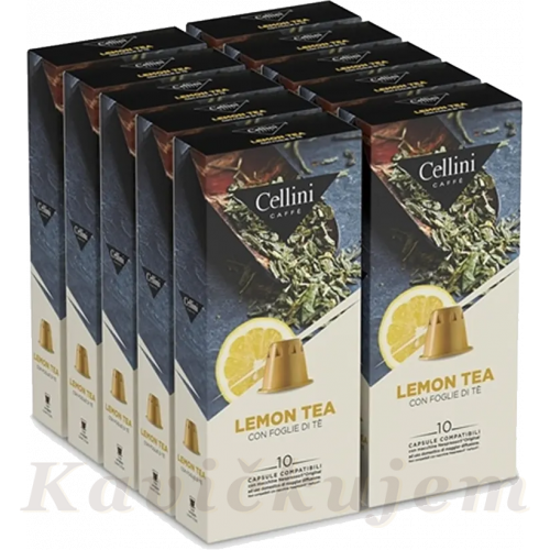 Nespresso Cellini Aluminio Lemon Tea 100cps
