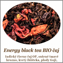 Energy tea  čierny čaj 50+10g