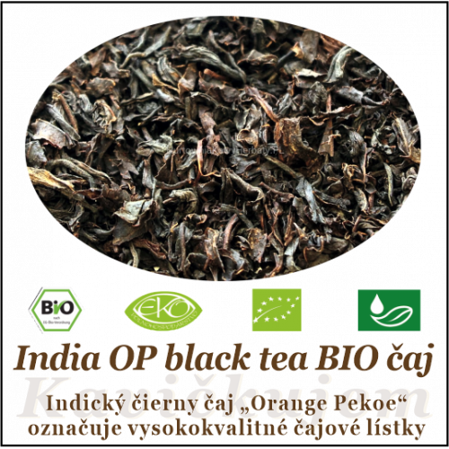 Indický OP čierny čaj 50+10g