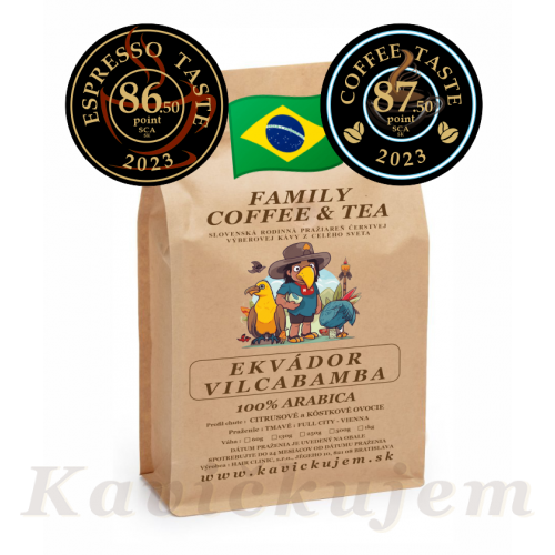Káva EKVÁDOR VILCABAMBA 250GR DR