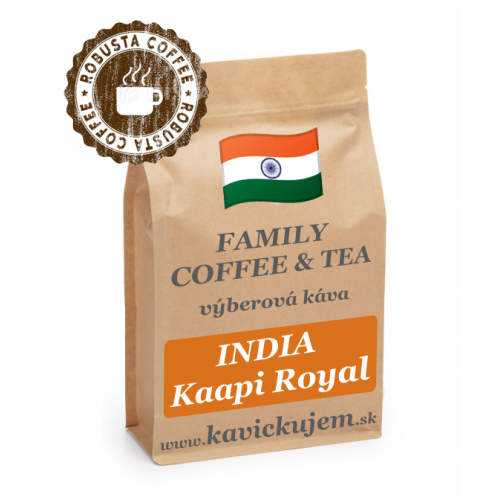 Káva INDIA KAAPI ROYAL - robusta  100+30g.