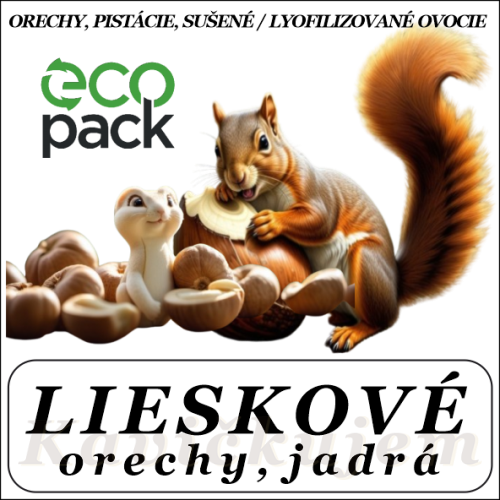 Lieskové orechy 200 gr.