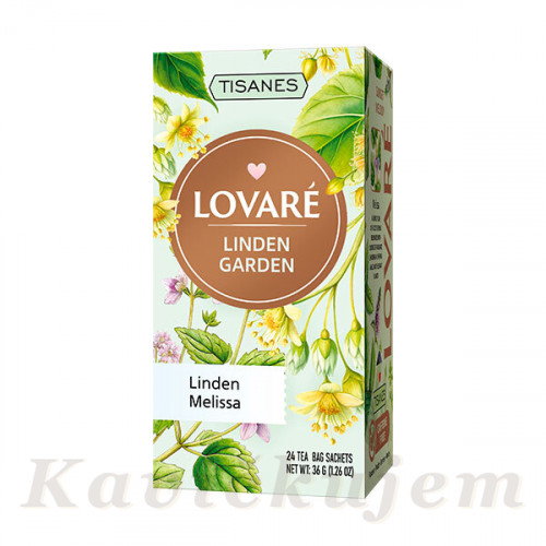 Lovare Linden Garden bylinkový porc. čaj 24*1,5g