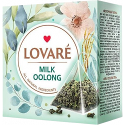 Lovare Milk Oolong zelený čaj v pyramídach15*2g