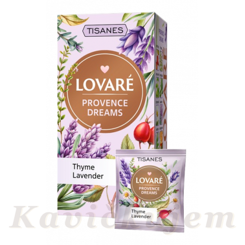 Lovare Provence Dream bylinkový porc. čaj  24*1,5g