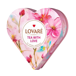 Lovare TEA WITH LOVE, zmes čajov v pyramíd. 34*2g