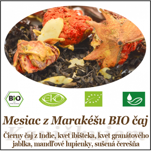 Mesiac z Marakéšu  čierny čaj 50+10g