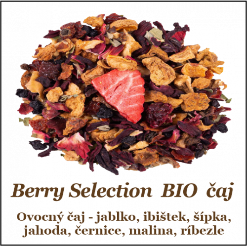 Berry Selection ovocný čaj  BIO 50+10g