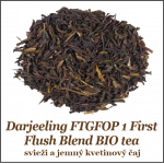 Darjeeling FTGFOP 1st čierny čaj 50+10g