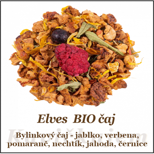 Elves Elf elixir bylinkový čaj BIO 50+10g