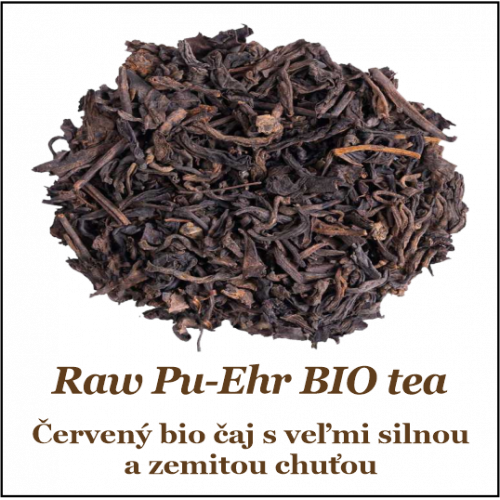 Raw Pu-Erh čaj BIO 50+10g