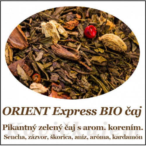 Orient express zelený čaj 100+25g.