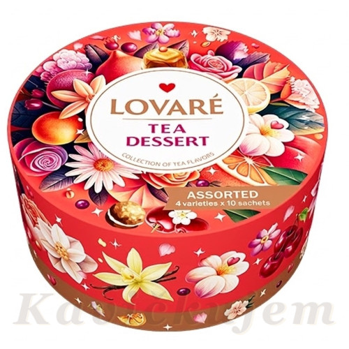 Lovare zmes 32 porc. čajov TEA DESSERT 40x2g