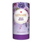 Lovare sypaný čierny čaj Wildberry 80g+15 vrecúšok
