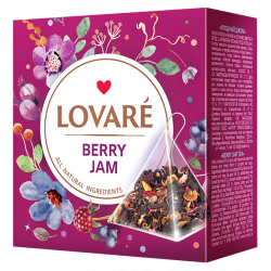 Lovare Berry Jam exkluzívny čaj v pyramídkach