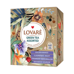 Lovare zmes 32 porc. čajov Assorted green t 32x2g