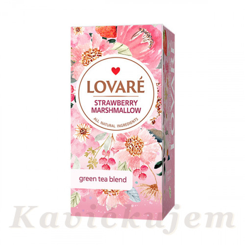 Lovare zel. porc.čaj StrawberryMarshmallow 24*1.5g